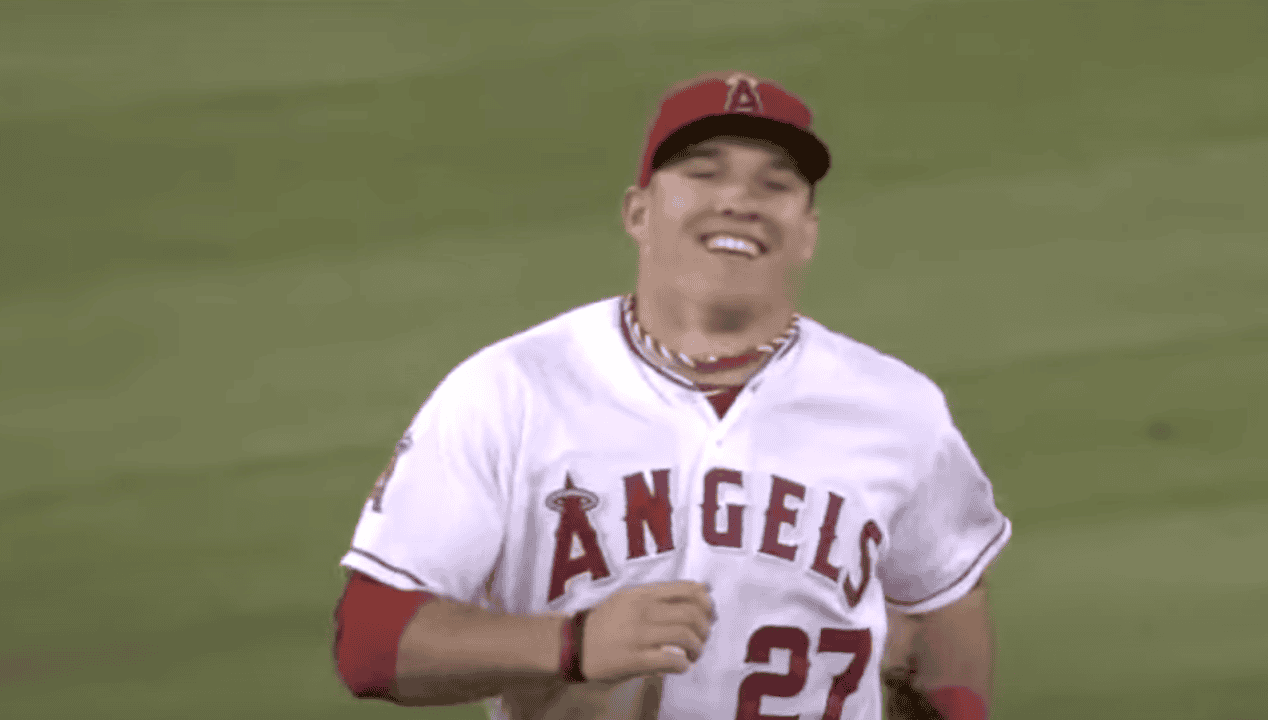Mike Trout, the five-tool player, exemplifying baseball greatness across eras.